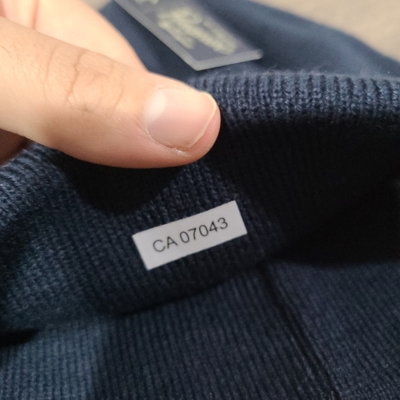 Original Penguin Men's Cuffed Beanie w/ Logo Patch Black O/S NEW - Picture 5 of 8